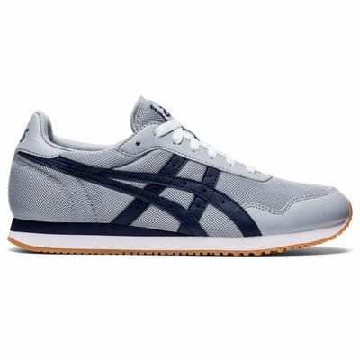 Férfi Asics Tiger Runner Utcai Cipő AS9018567 Szürke/Sötétkék